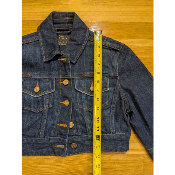 Sean by Sean Combs Cropped Jean Jacket XS P. Diddy 90s Y2K - Picture 7 of 8